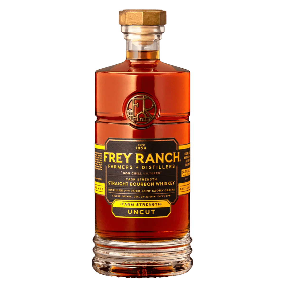 Frey Ranch Farm Strength Uncut Bourbon Whiskey 750 ml