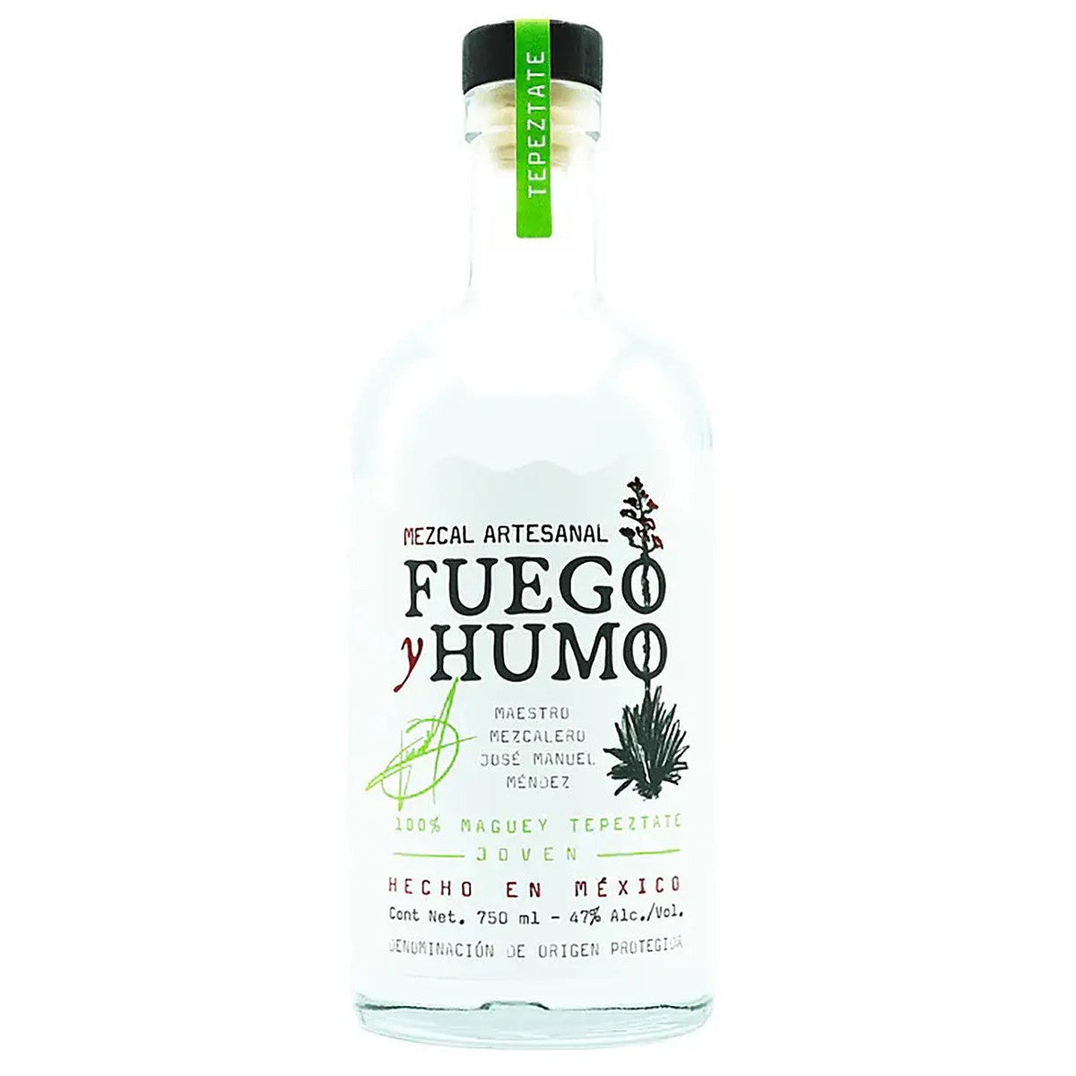 Fuego y Humo Maguey Tepeztate Joven
