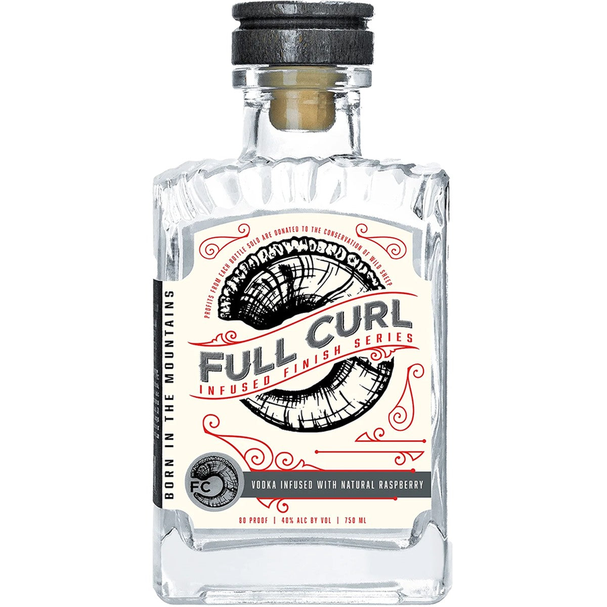 Full Curl Infused with Natural Raspberry 750 ml