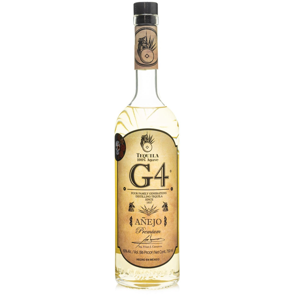 G4 Anejo De Madera De Muertos - Orange