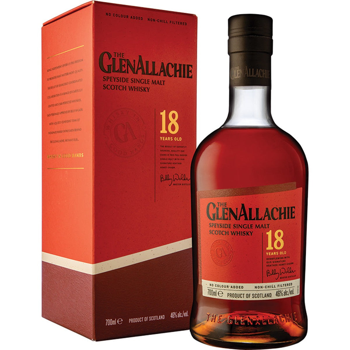 GlenAllachie 18 Year Single Malt Scotch