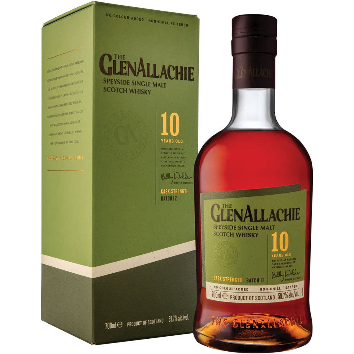 GlenAllachie Cask Strength 10 Year 700 ml