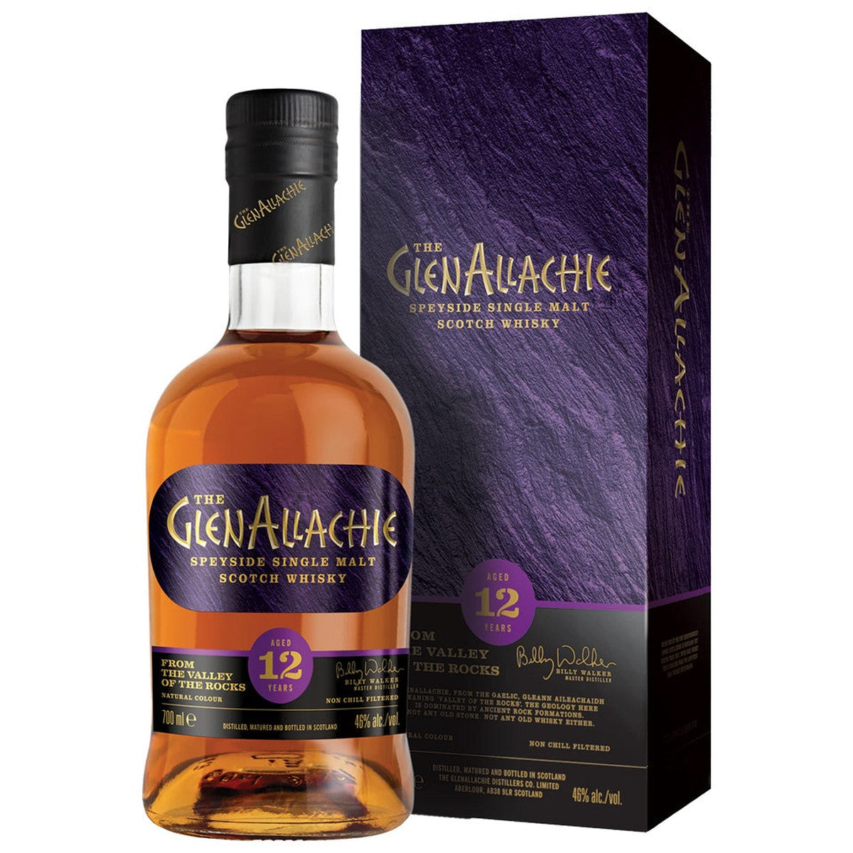 GlenAllachie Speyside Single Malt Scotch 12 year