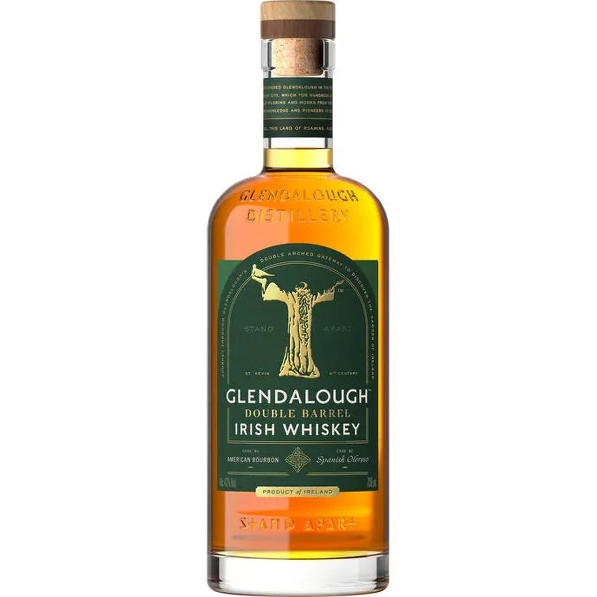 Glendalough Distillery Double Barrel Irish Limited Edition Oak 750 ml