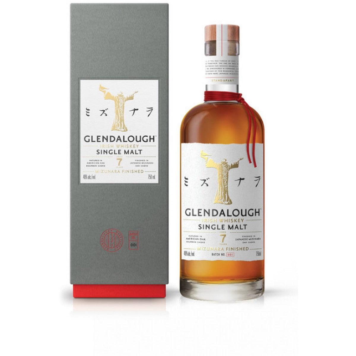 Glendalough Irish Single Malt Mizunara Finish 7 year 750 ml