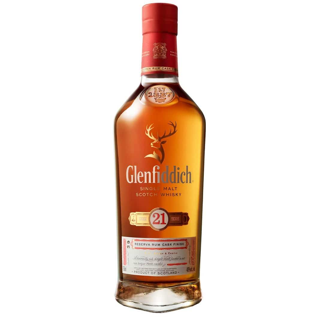Glenfiddich 21 years Reserve Rum Cask Finished whisky 750 ml