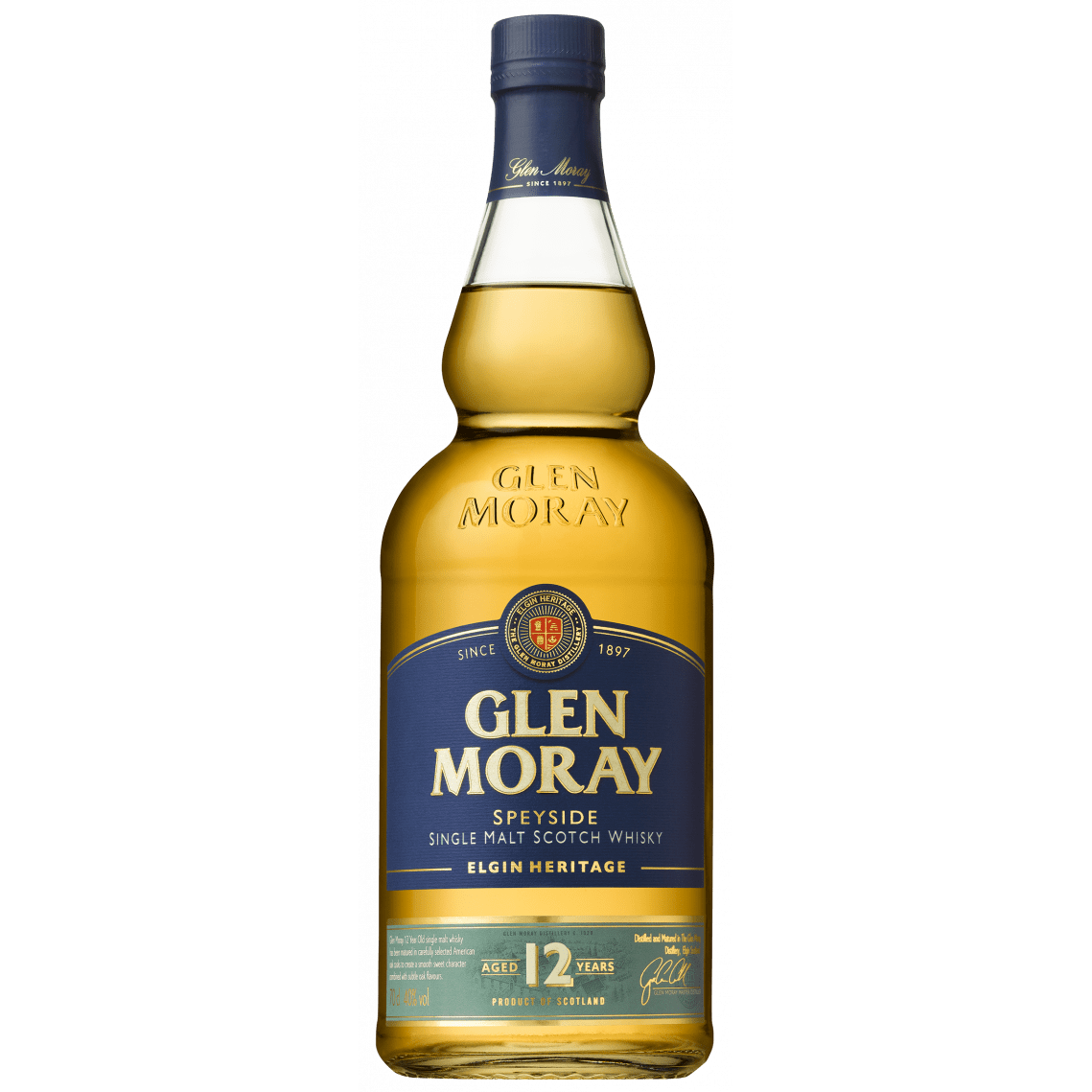 Glen Moray Single Malt Scotch Whiskey 12 year 750 ml