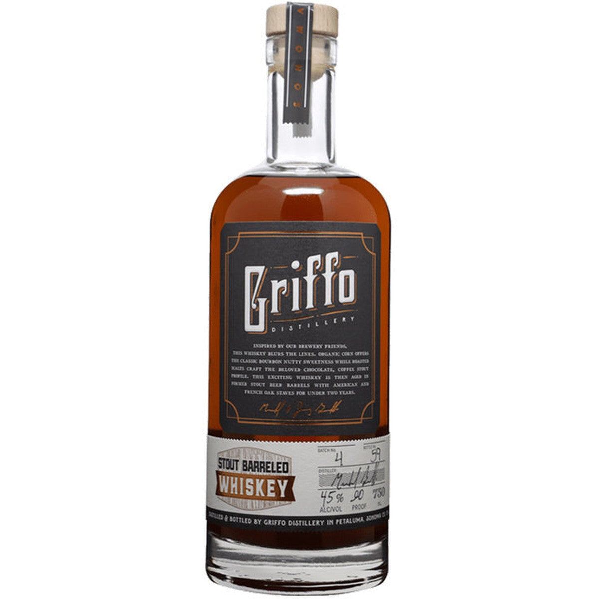Griffo Stout Barreled Whiskey 750ml