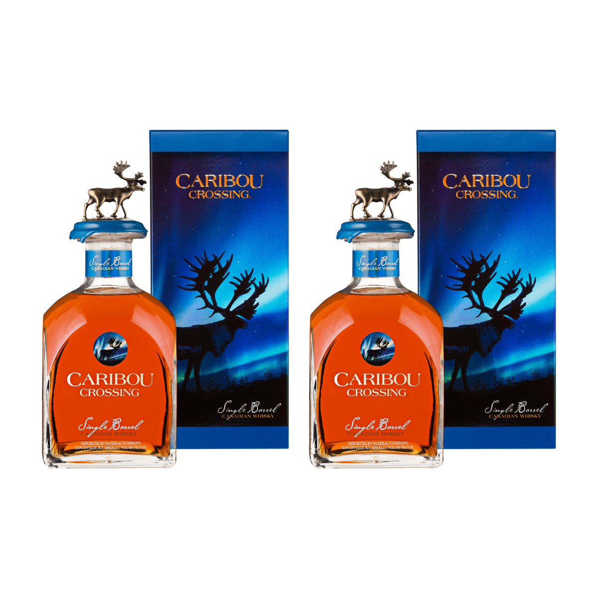 Caribou Crossing Single Barrel 2-Pack 2 x 750 ml