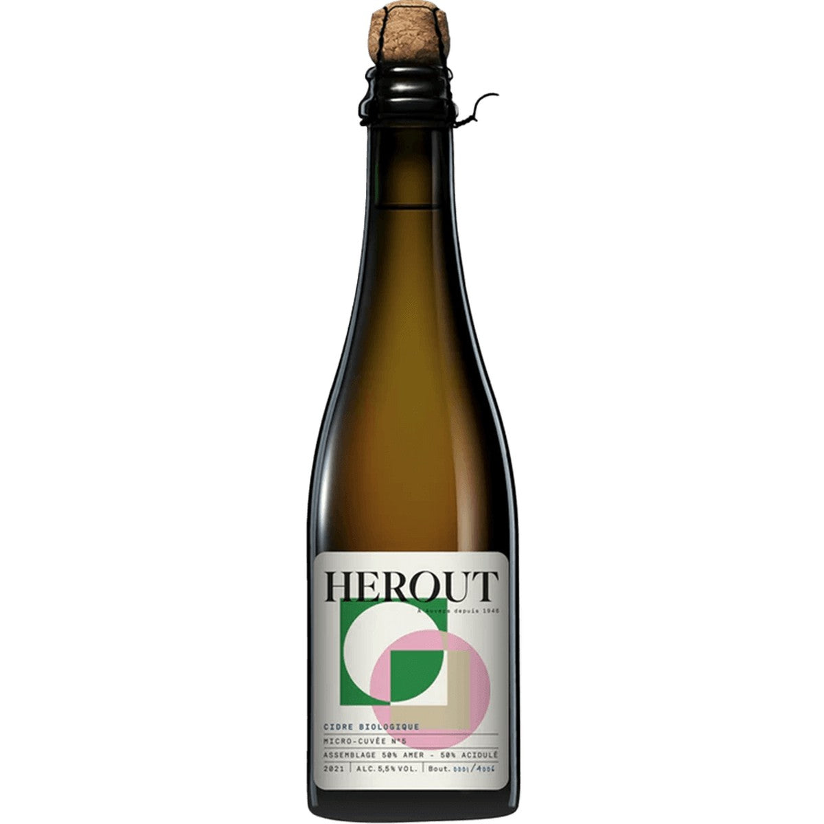 Herout Cidre Biologique Micro - Cuvee No 5 2021 750 ml