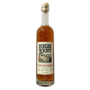 High West Distillery Bottled In Bond Straight Bourbon Whiskey Btach No 25G09