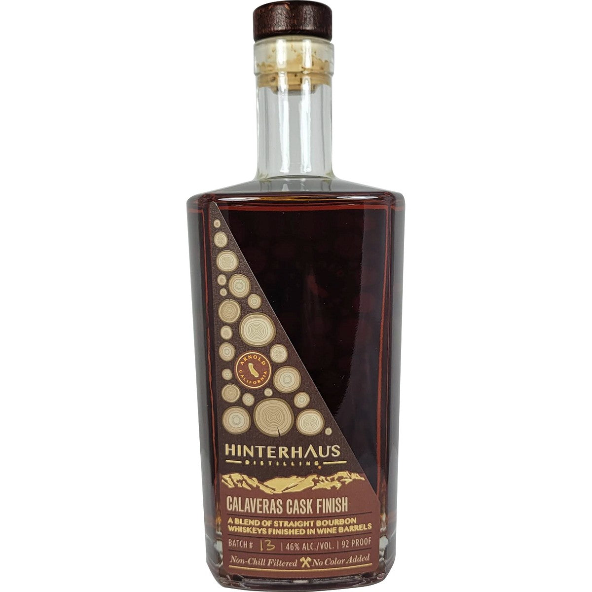 Hinterhaus Calaveras Cask Finish Bourbon 750 ml
