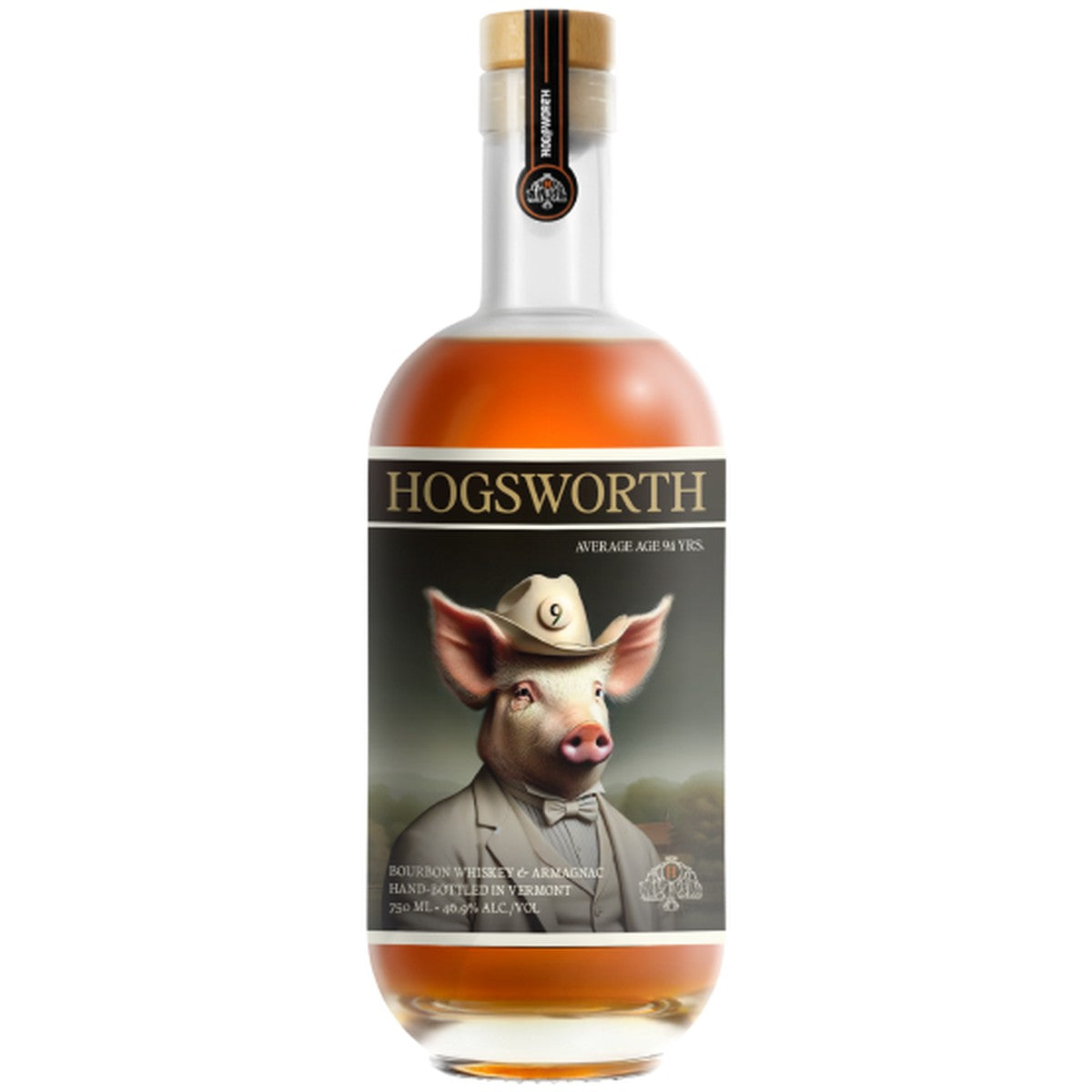 Hogsworth Bourbon Whiskey and Armagnac 9 year