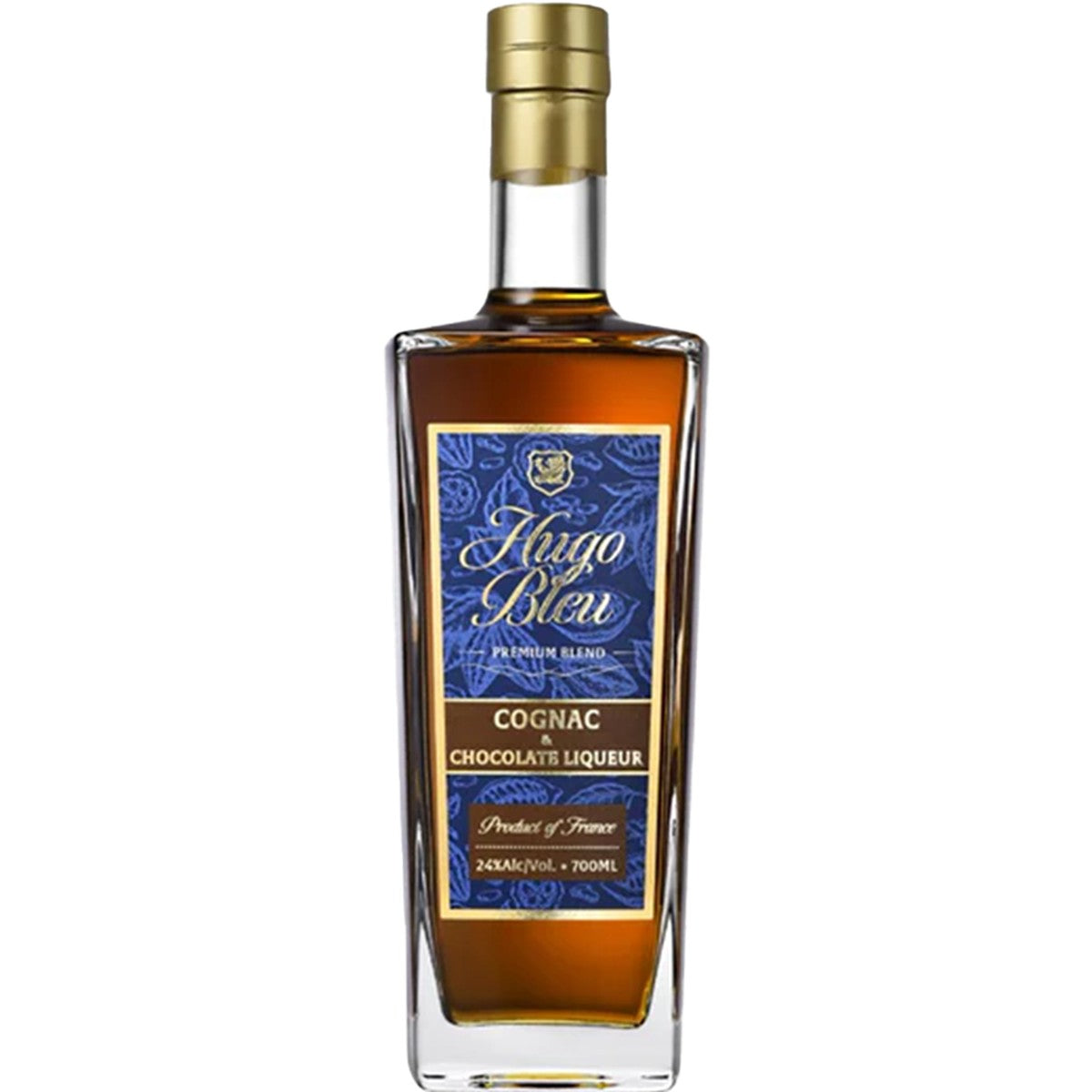 Hugo Bleu Cognac and chocolate