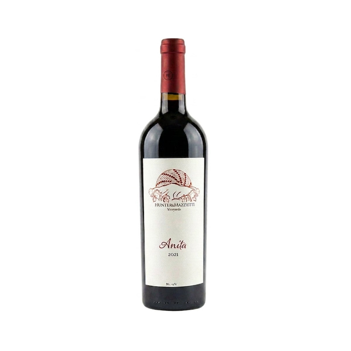 Hunter & Mazzetti Vineyards Anita Red Blend 2021 14.1% Alc/Vol 750 ml