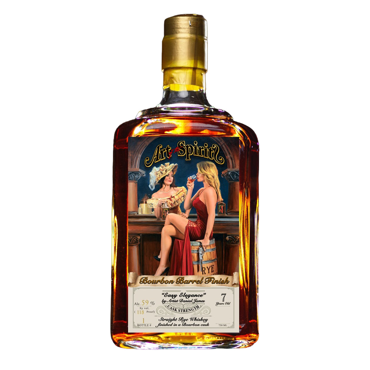 Art of the Spirits Cask Strength "Easy Elegance" Single Barrel