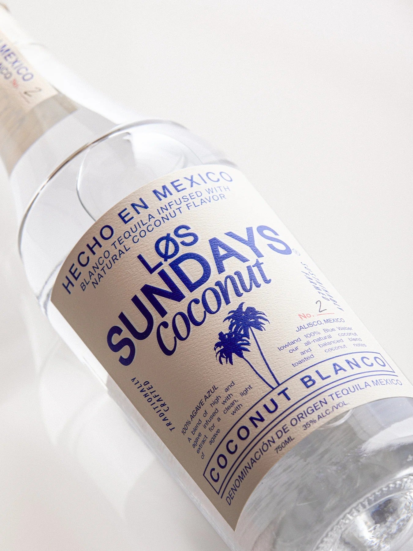 Los Sundays Tequila Coconut Blanco 750 ml product image 2