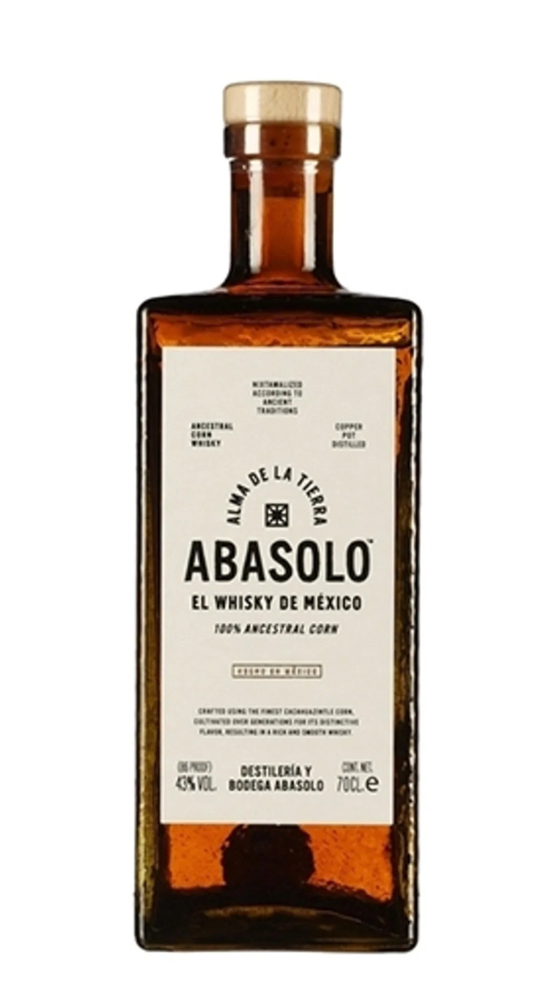 Abasolo Ancestral Corn Mexican Whisky 750 ml