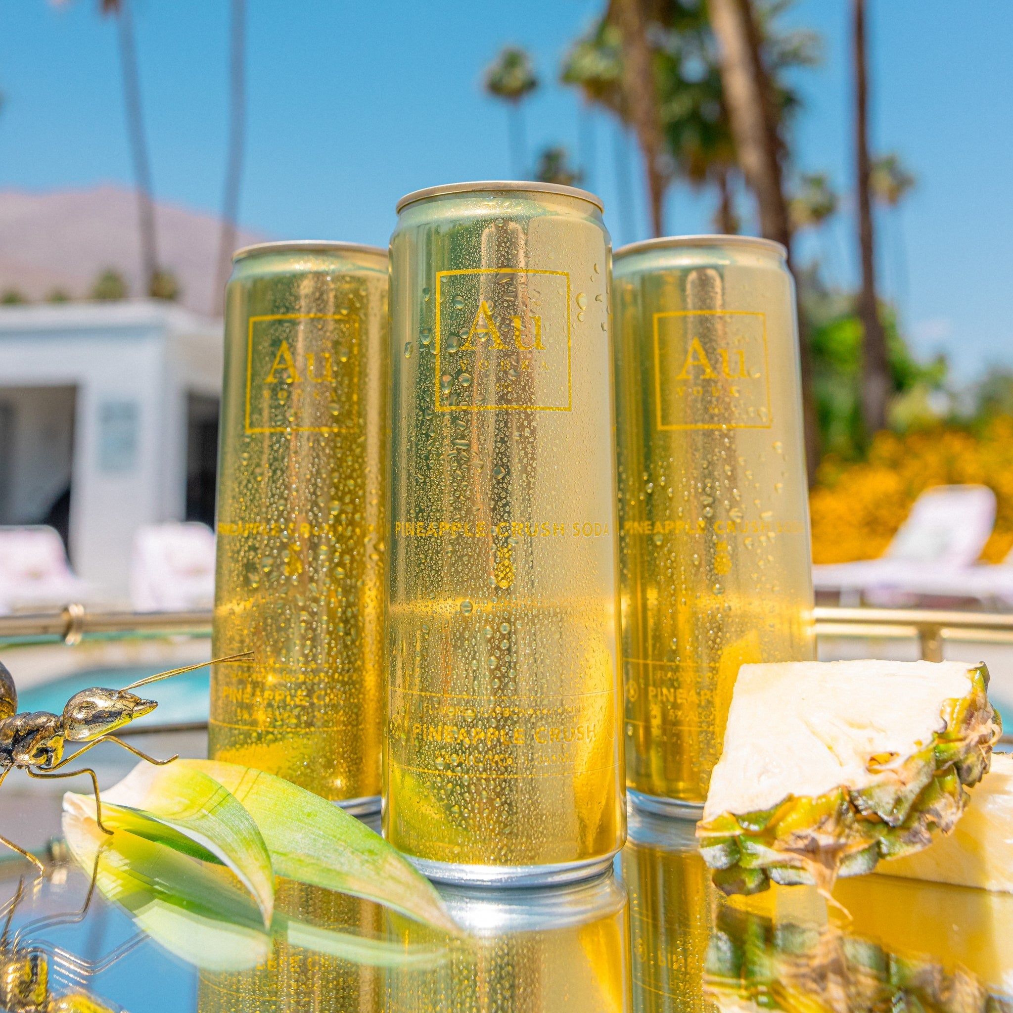 AU Pineapple Crush Vodka Soda 4 x 355 ml product image 3