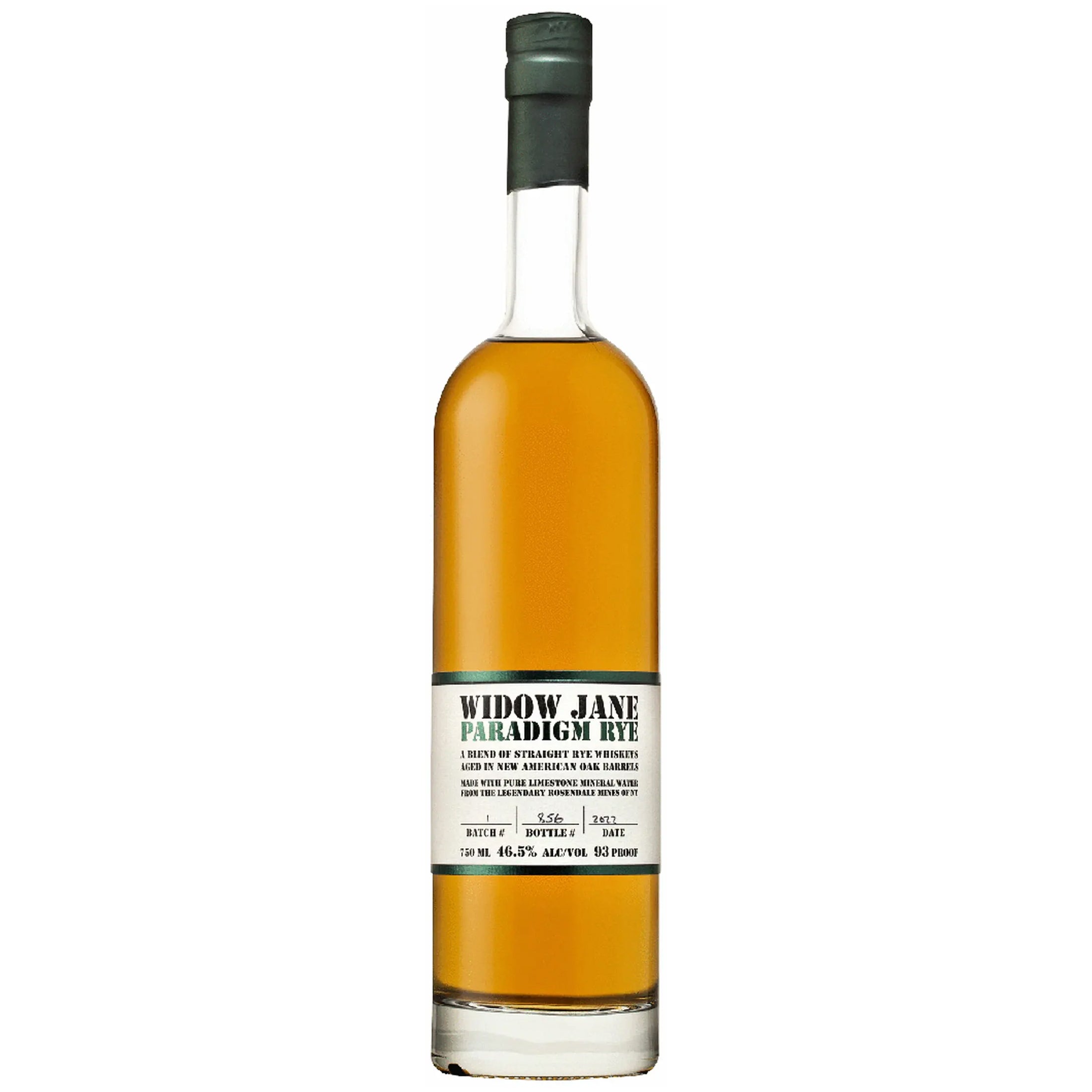 Widow Jane Paradigm Rye Whiskey 750 ml