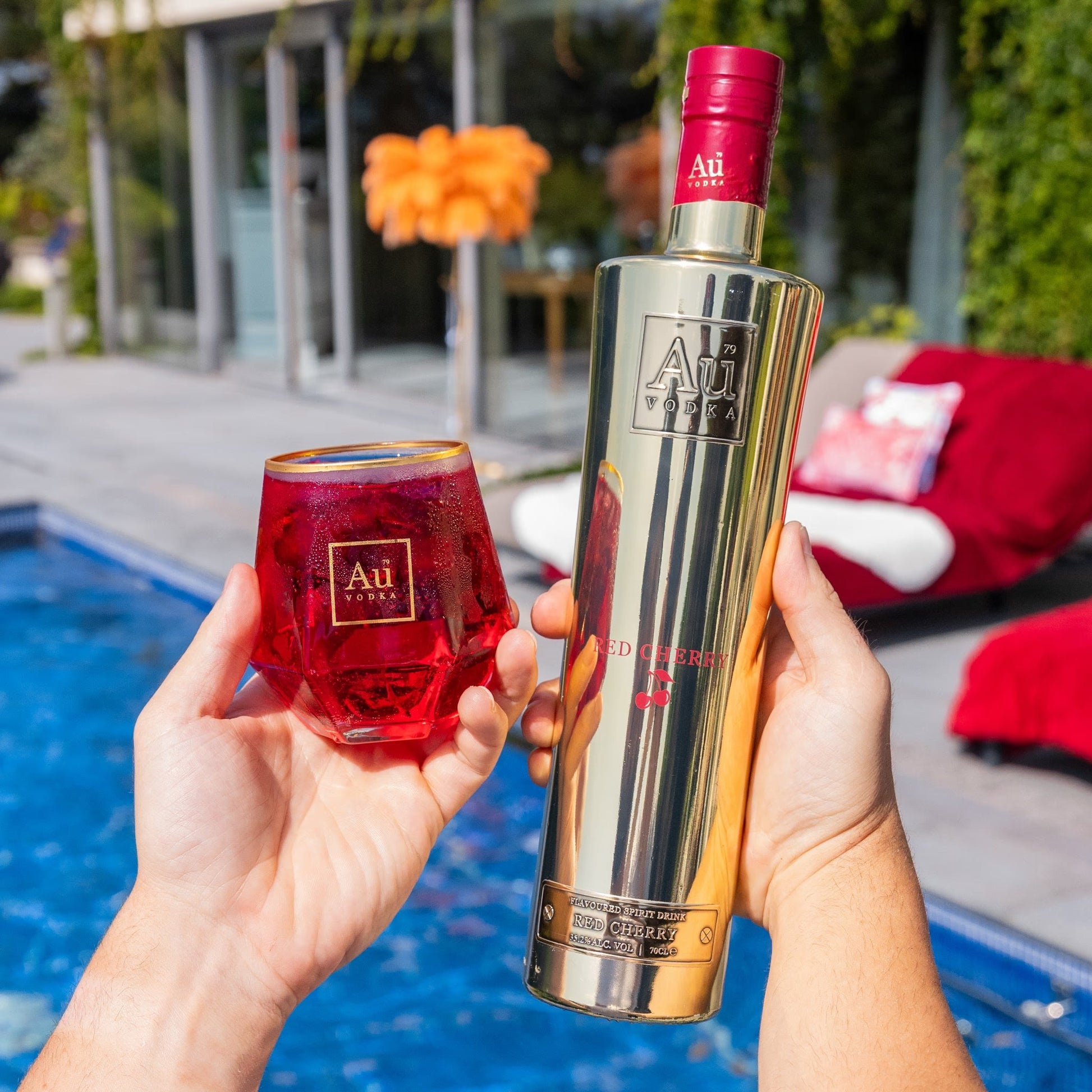 AU Red Cherry Vodka 750 ml