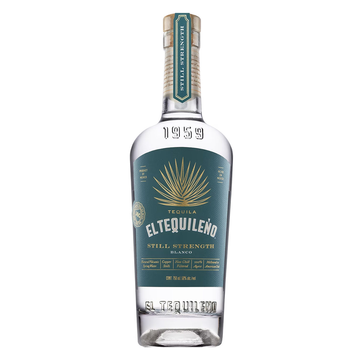 El Tequileno Still Strength Blanco 750 ml