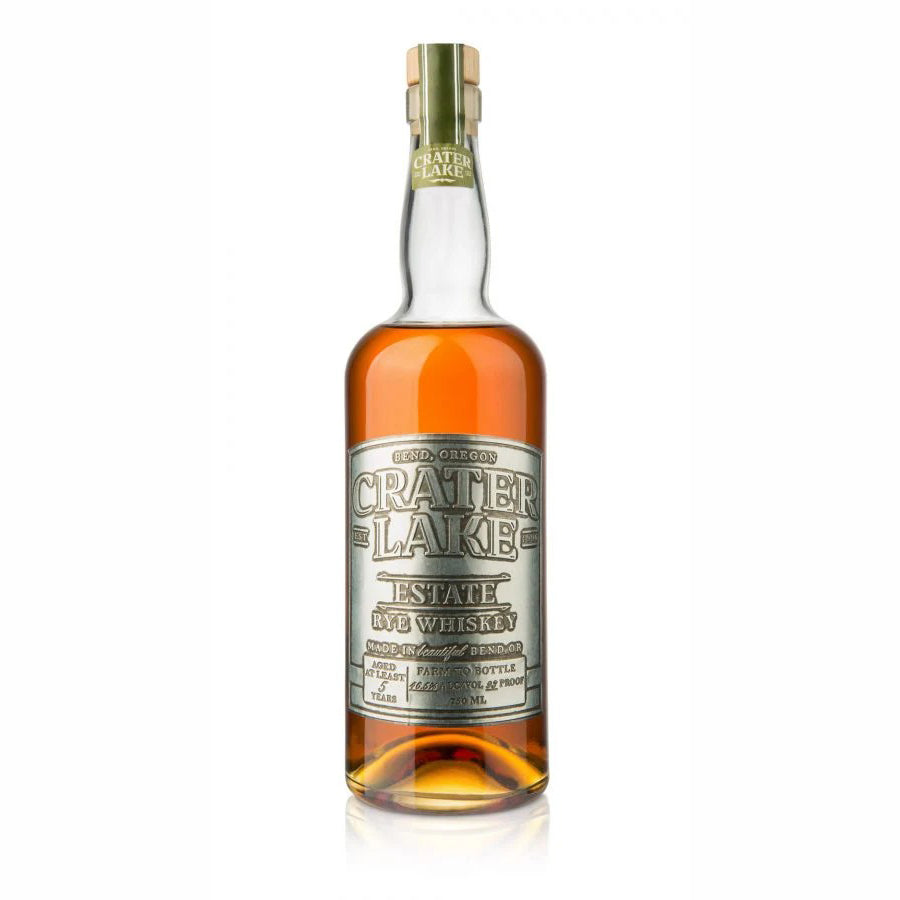 Crater Lake Estate Rye Whiskey 93 Proof 5 year