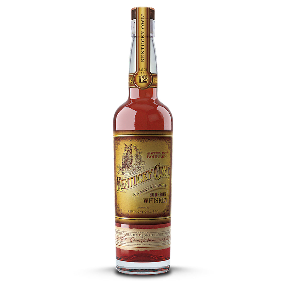 Kentucky Owl Straight Bourbon Batch 12 750 ml