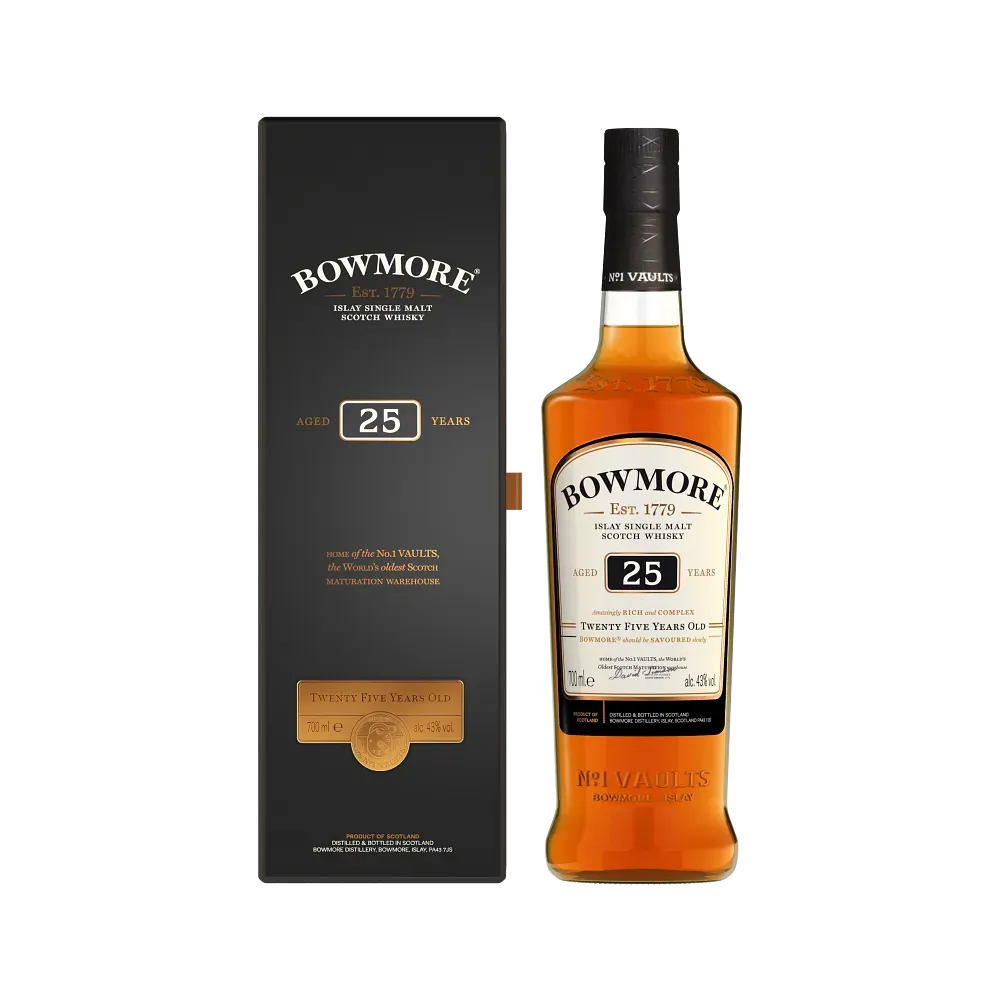 Bowmore Single Malt Scotch 25 year 750 ml