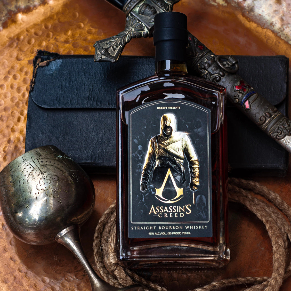 Assassins Creed Straight Bourbon Whiskey 750 ml product image 2
