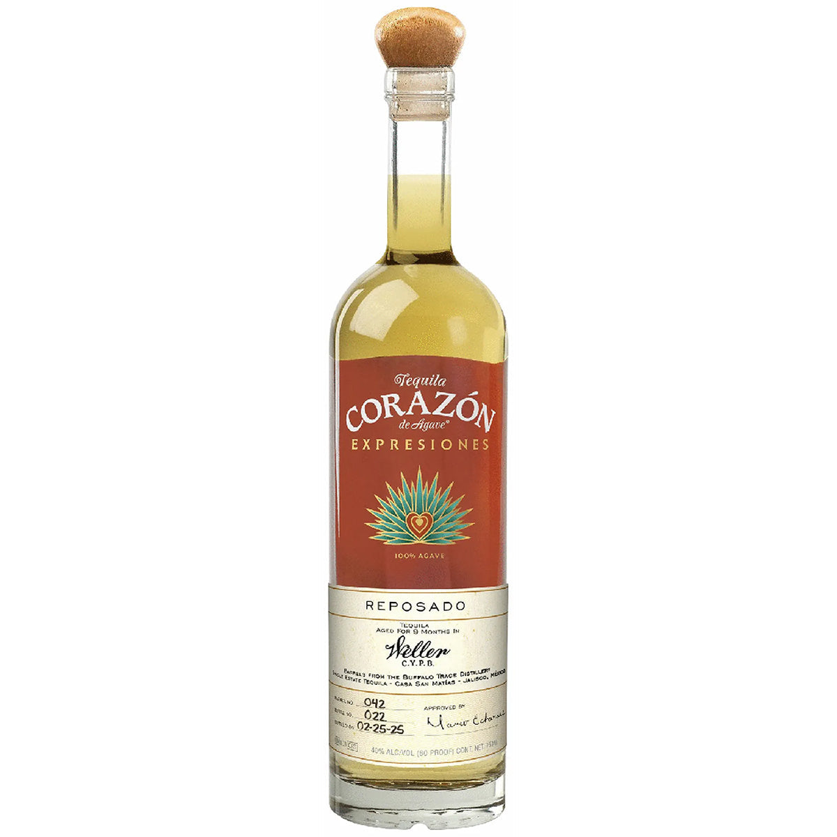 Corazon Expresiones Bundle - Weller 12 Year, Weller CYPB & Blanton's Barrel Finish 3 x 750 ml product image 3
