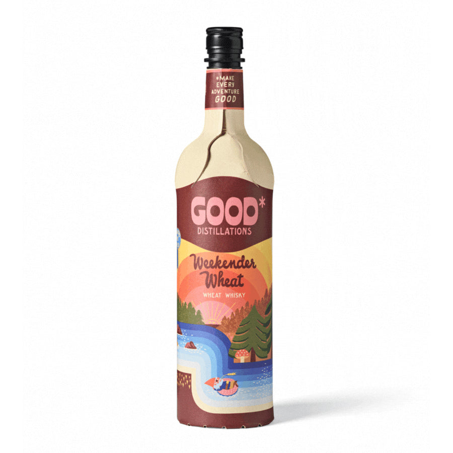 Good Distillations Weekender Wheat Whiskey 750 ml