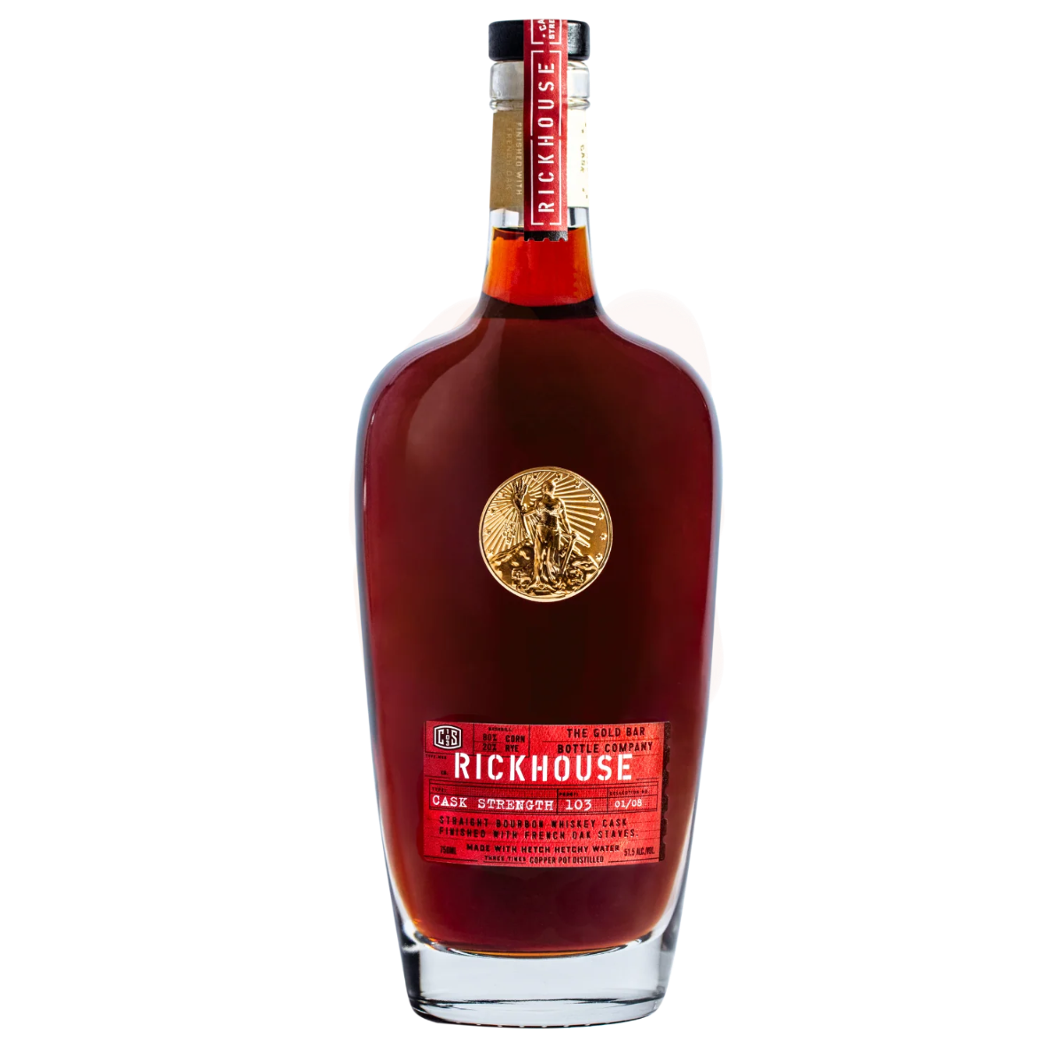 The Gold Bar Rickhouse Cask Strength 750 ml