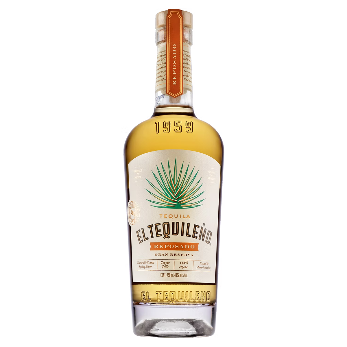 El Tequileno Grand Reserve Reposado 750 ml