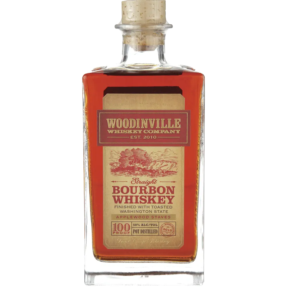 Woodinville Straight Bourbon Whiskey Applewood Staves