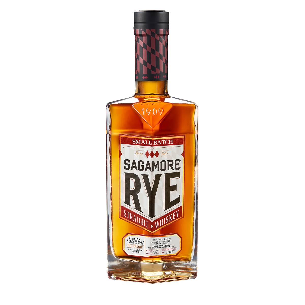 Sagamore Spirit Straight Rye whisky 750 ml