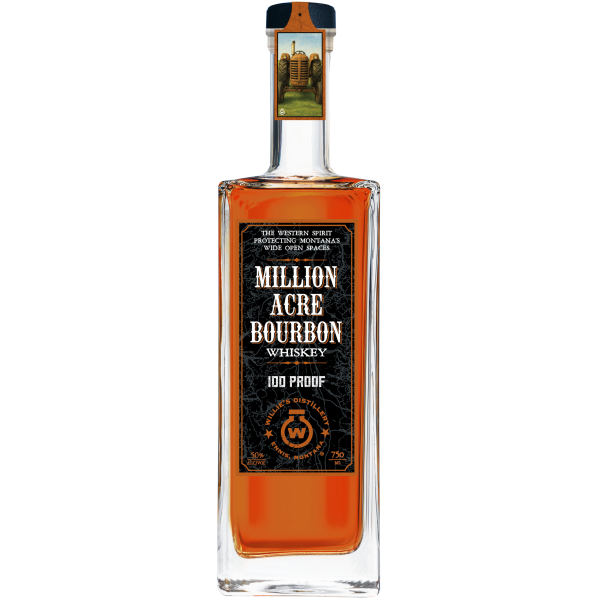 Willie's Distillery Million Acre Bourbon 750 ml