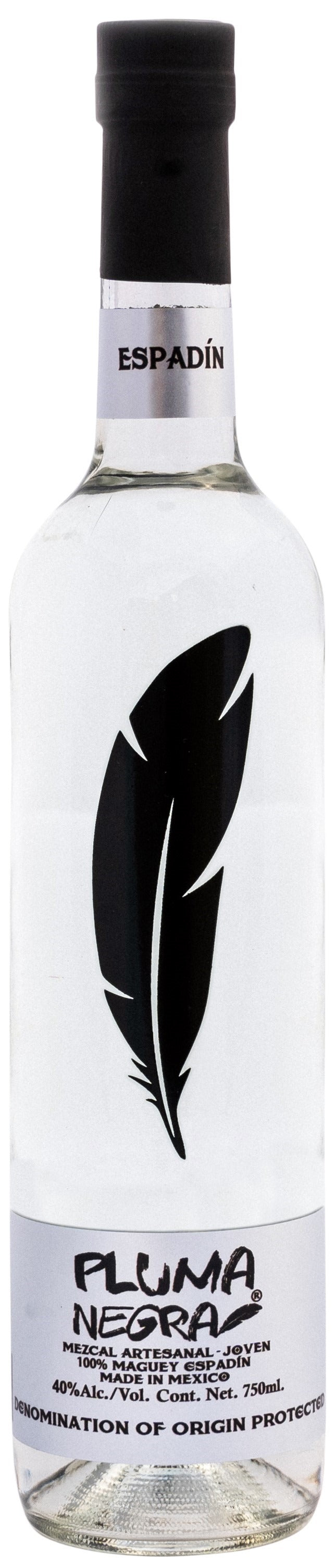 Pluma Negra Espadin Silver Mezcal 750 ml