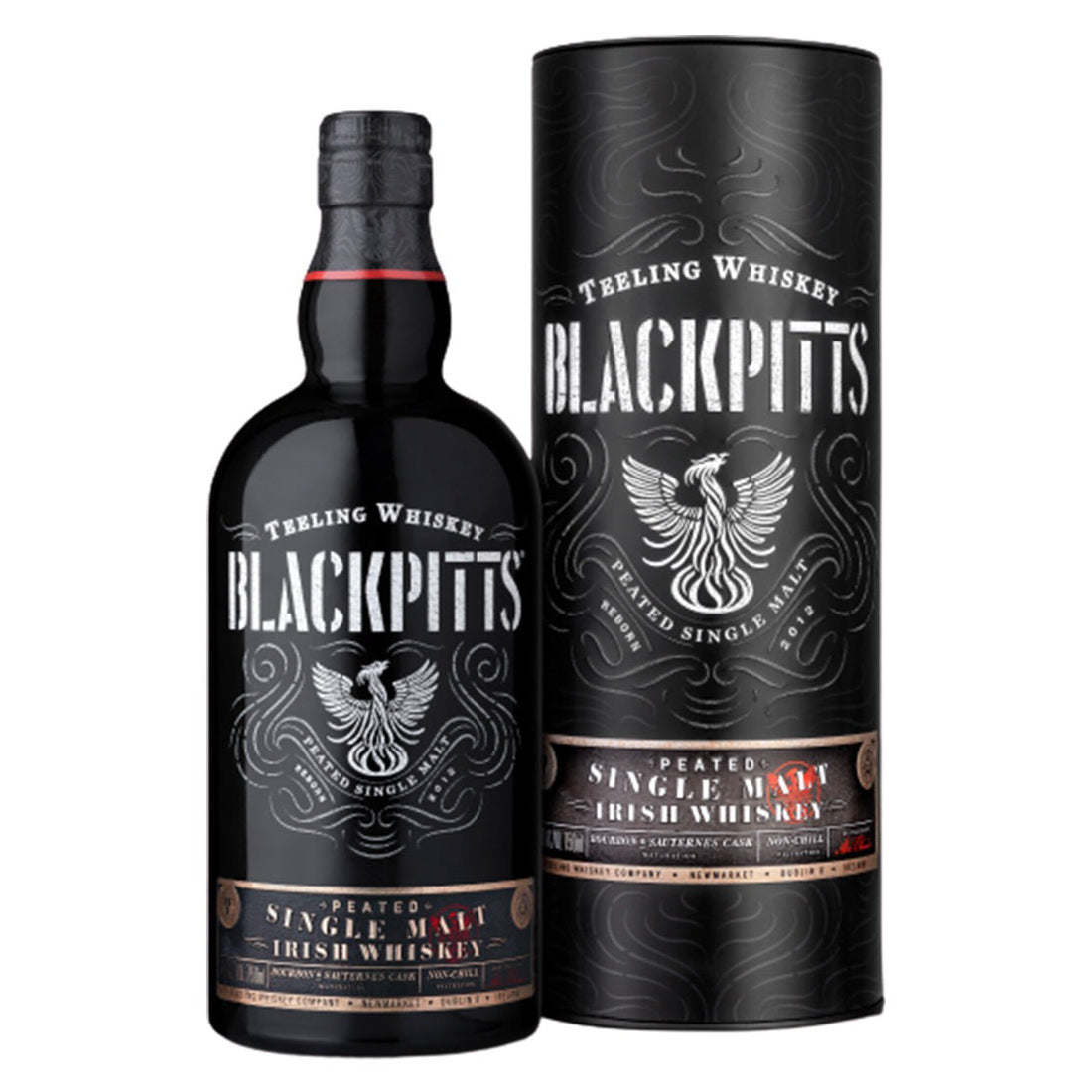 Teeling Blackpitts Peated Single Malt Irish Whiskey 750 ml