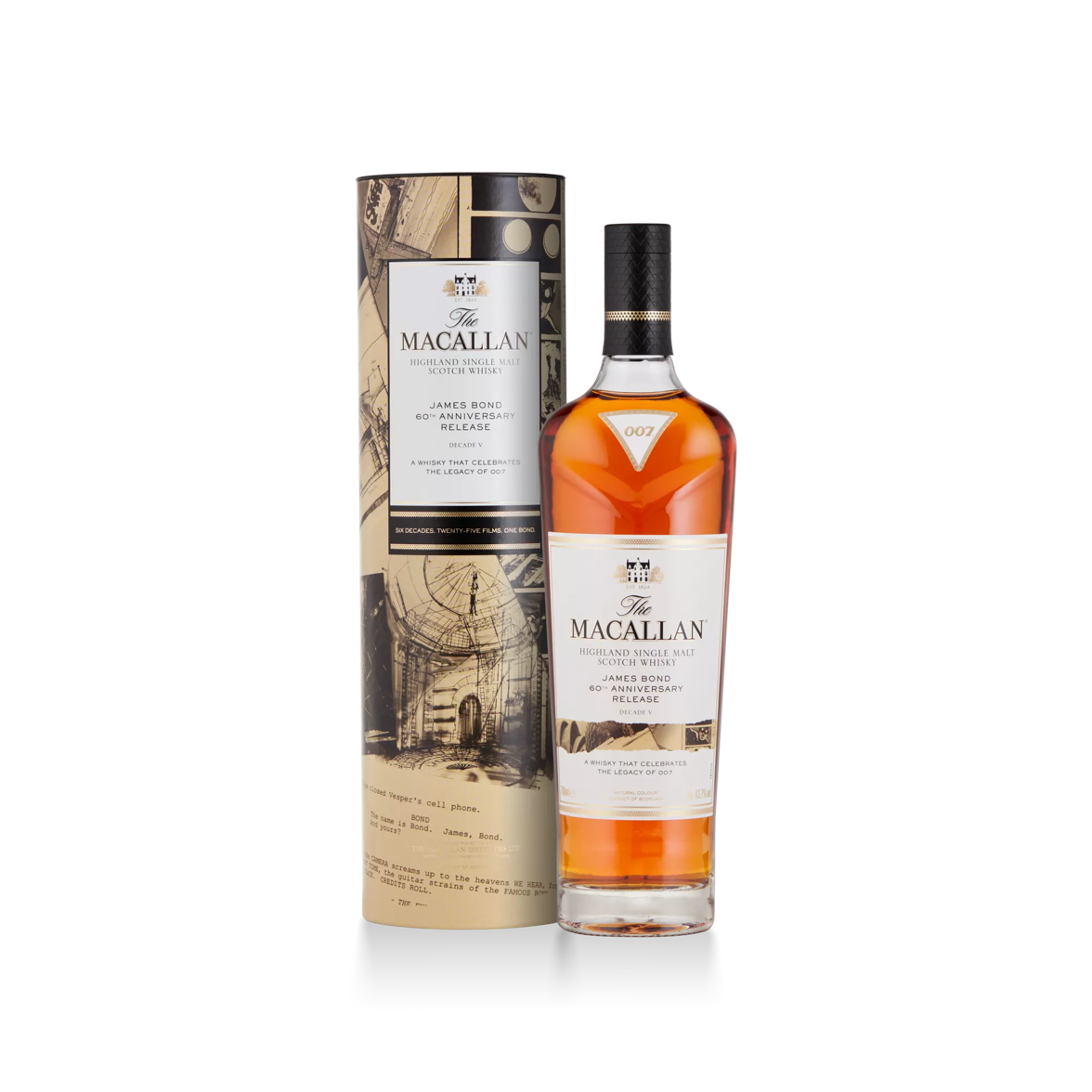 The Macallan James Bond 60th Anniversary Decade V 750 ml