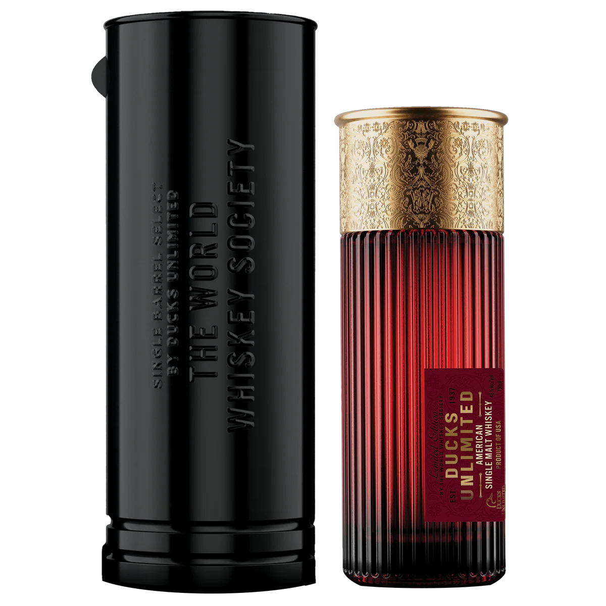 World Whiskey Society Ducks Unlimited American Single Malt 750 ml