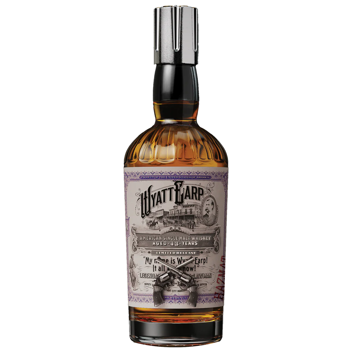 Wyatt Earp Hazmat American Whisky 13 year 750 ml