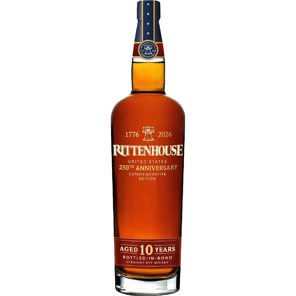 Rittenhouse 10 Year Bottled in Bond America 250th Edition Rye Whiskey