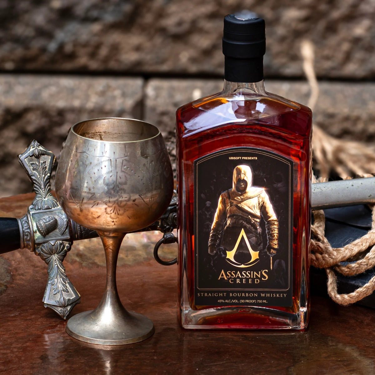 Assassins Creed Straight Bourbon Whiskey 750 ml product image 3