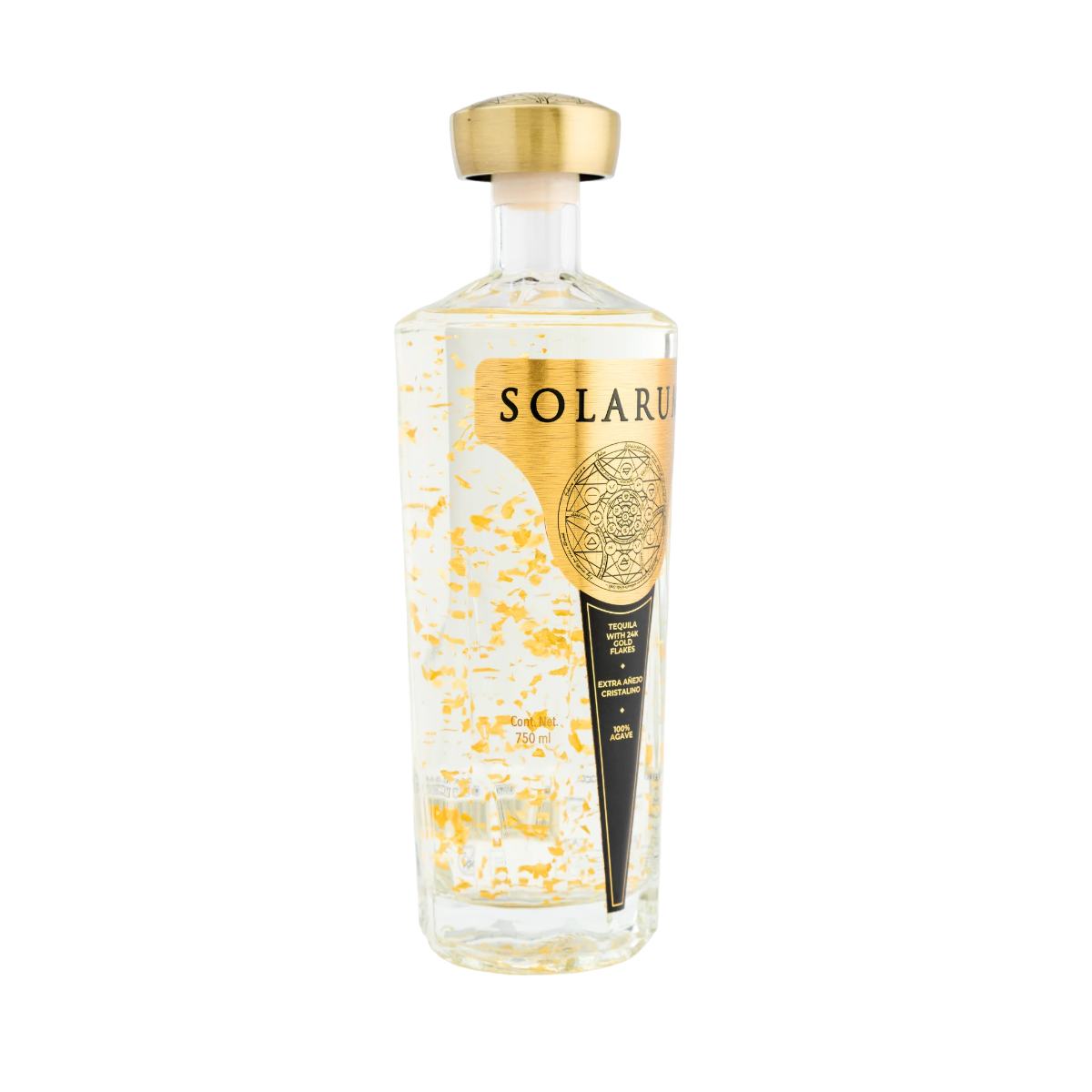 Solarum Extra Anejo Cristalino 24K Gold 750 ml product image 3