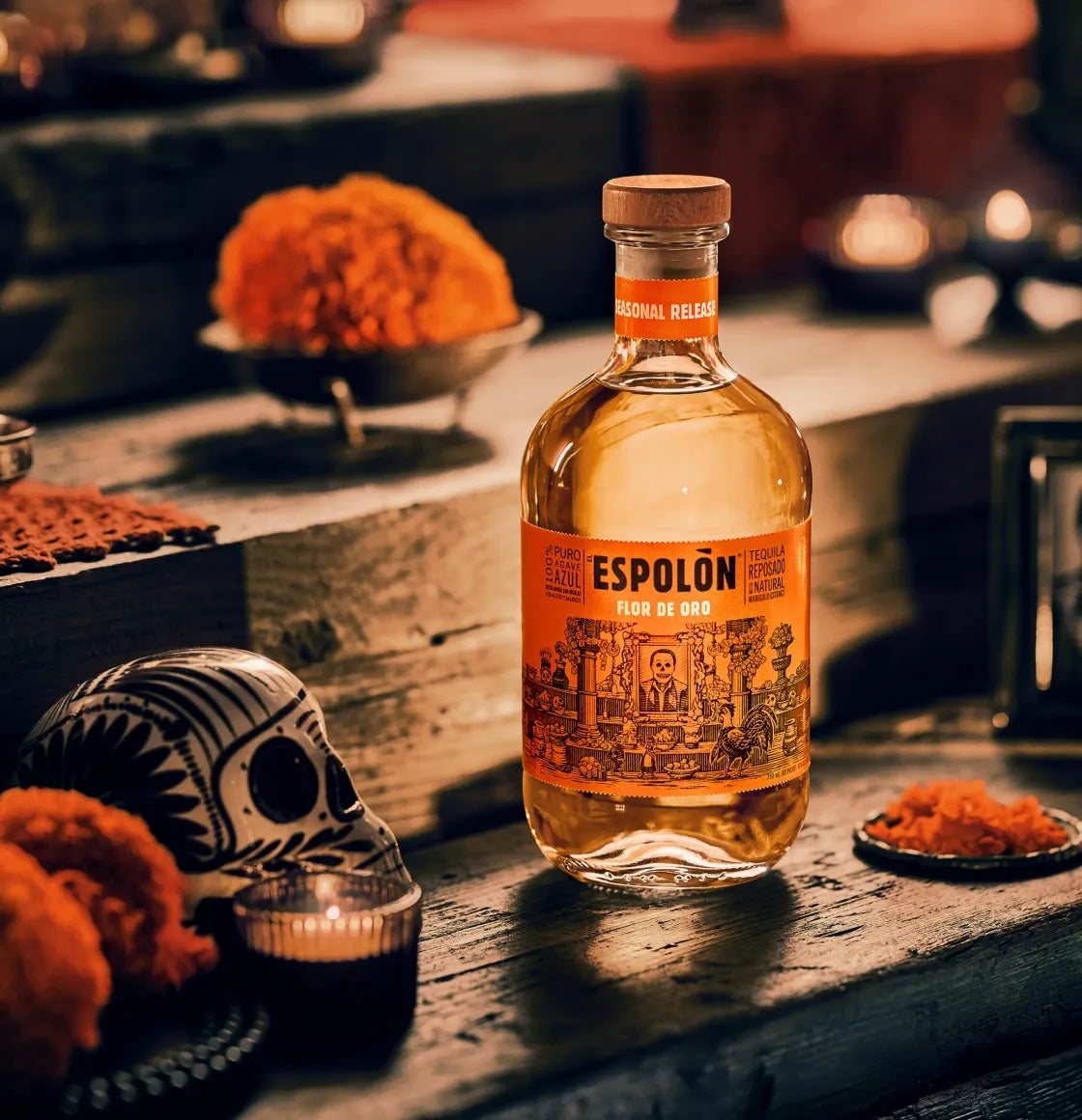 Espolon Flor de Oro Reposado Tequila 750 ml product image 2