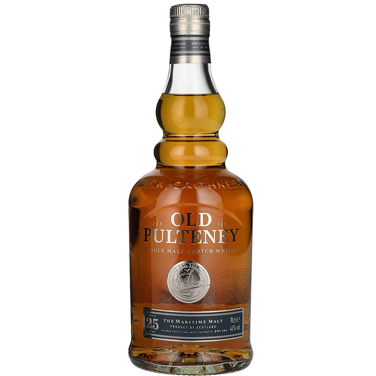 Old Pulteney 25 Year Single Malt Scotch Whiskey 750 ml