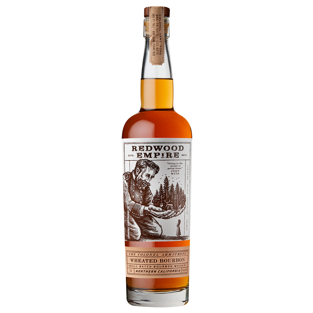 Redwood Empire Colonel Armstrong Wheated Bourbon 750 ml