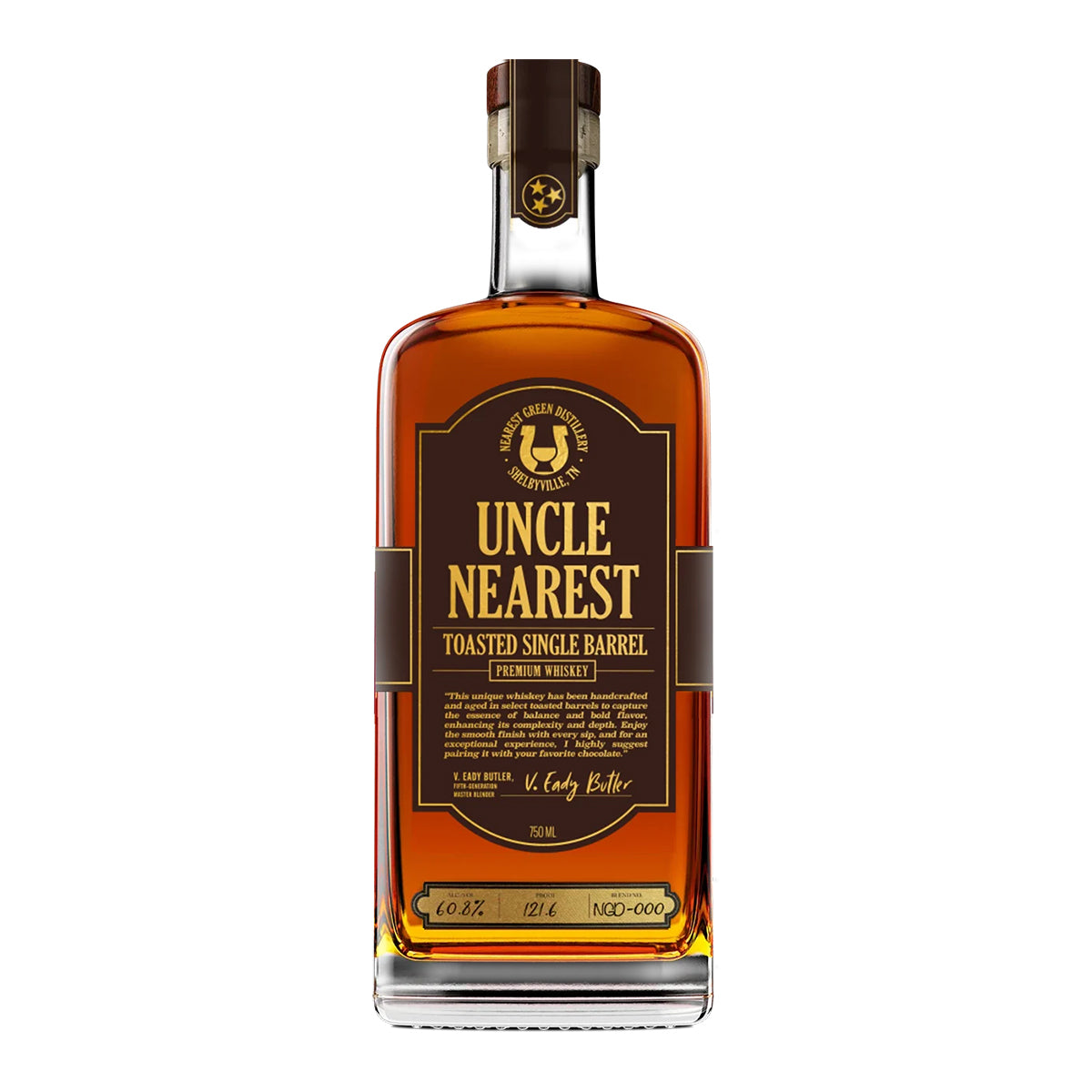 Uncle Nearest Toasted Single Barrel Whiskey Limited Edition