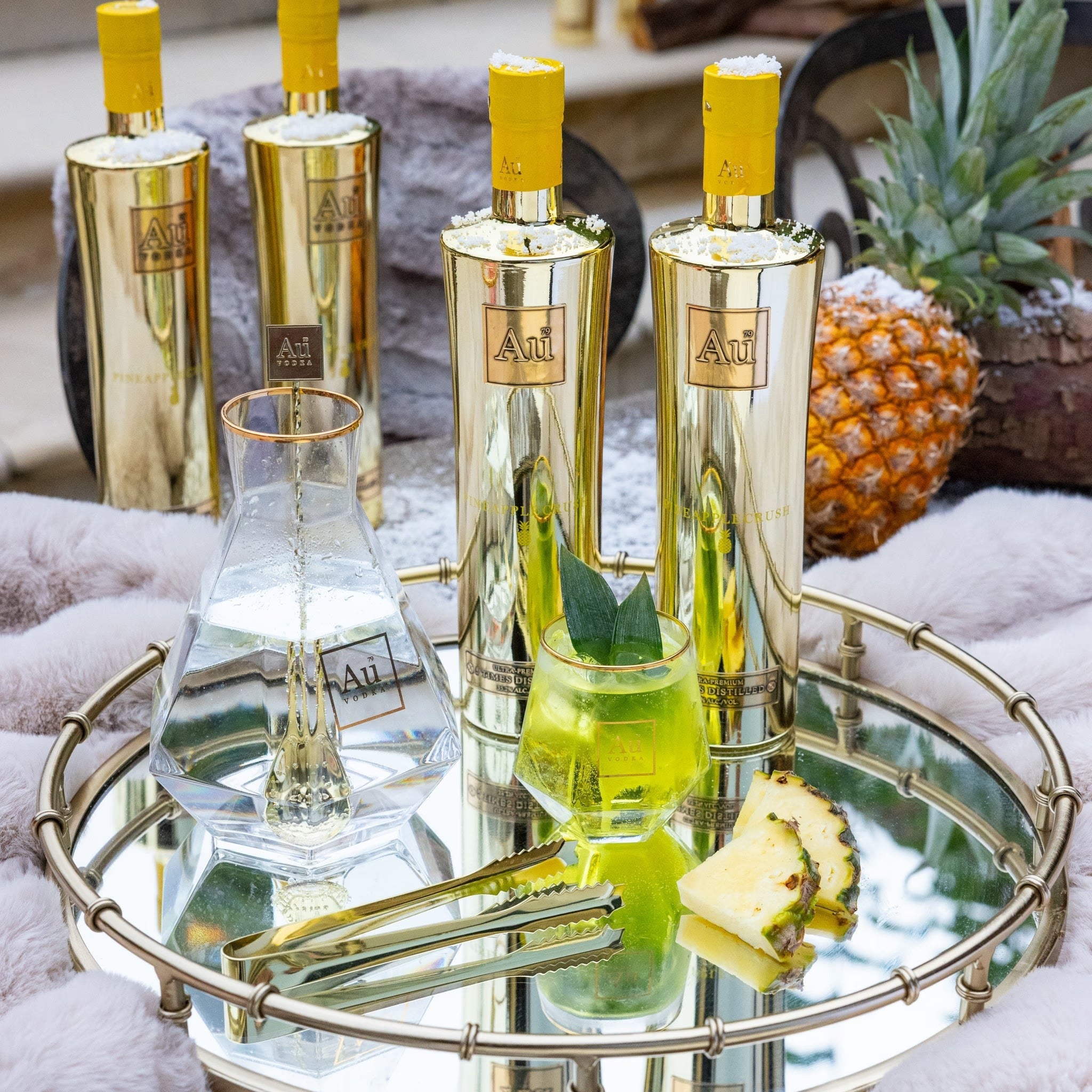 AU Pineapple Crush Vodka 700 ml product image 2